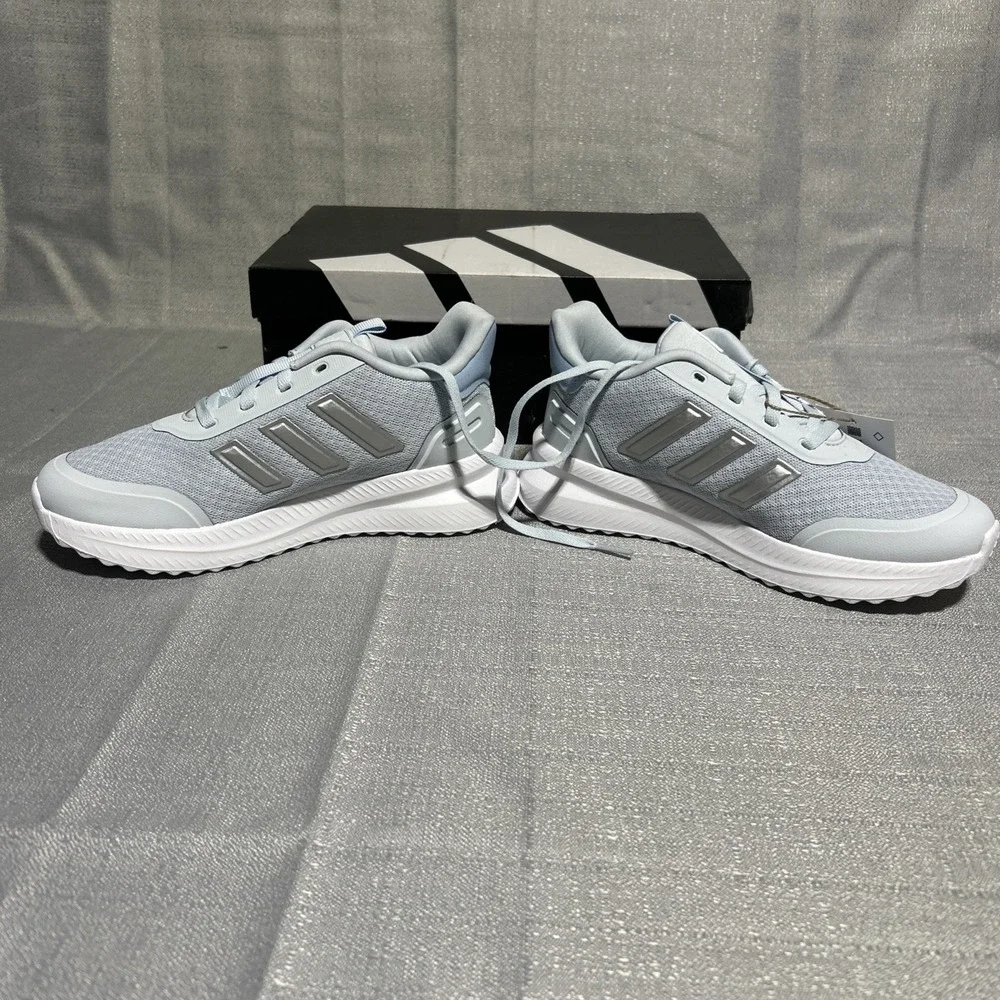 Adidas x PLR Path Kids Shoes Halo Blue Silver Metallic Glow Size 2 US New in Box